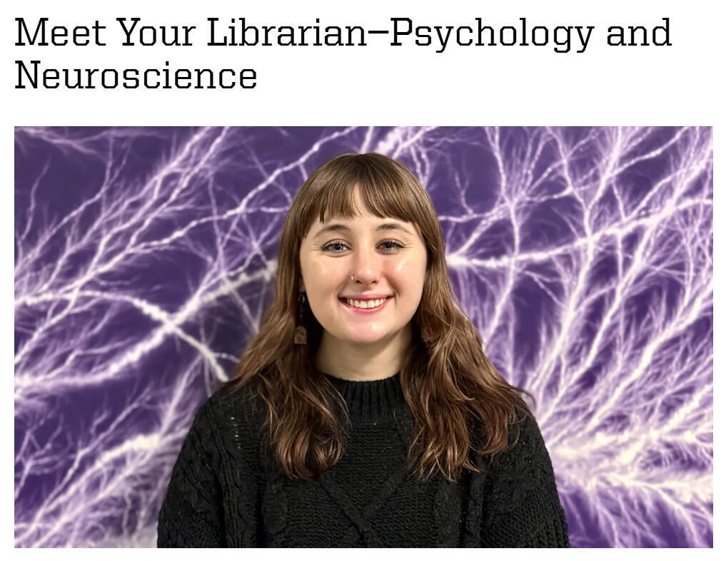 Meet Your Librarian Meet Your Librarian
