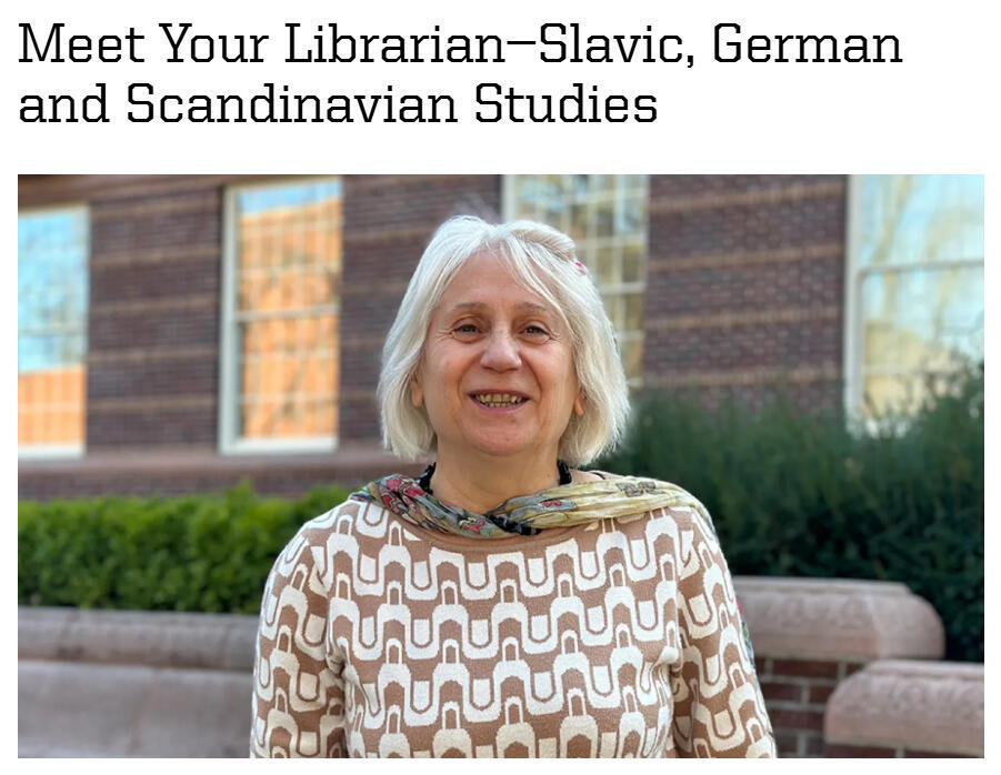 Meet Your Librarian Meet Your Librarian